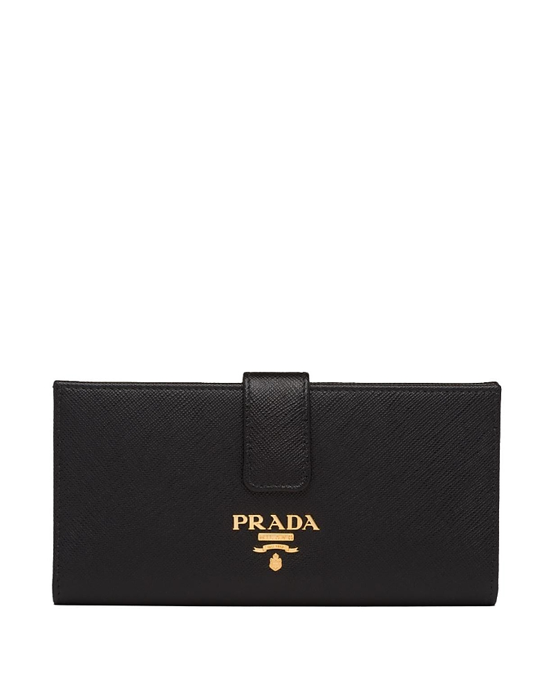 Prada Large Saffiano Leather Bifold Wallet