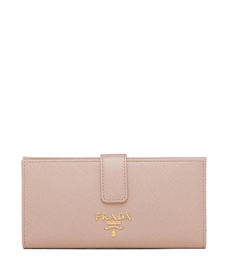 Prada Large Saffiano Leather Wallet