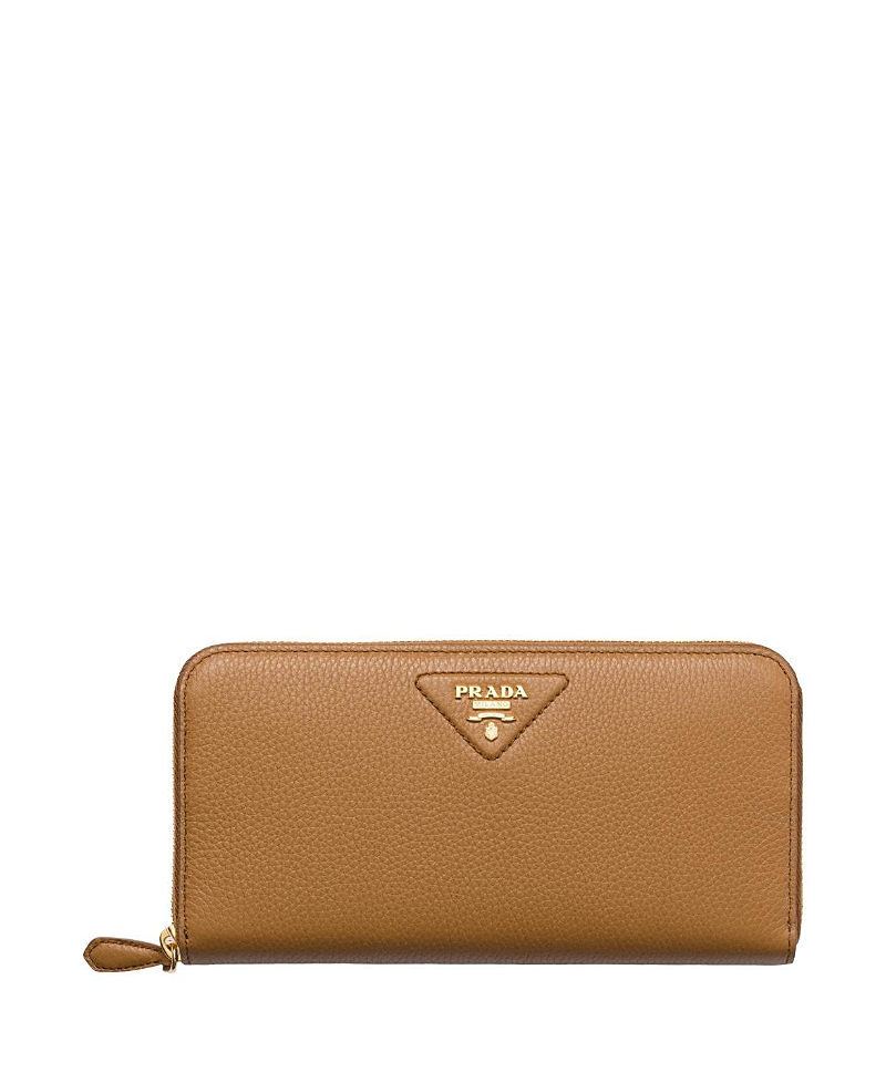 Prada Large Leather Zip-around Wallet