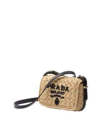 Crochet and Leather Shoulder Bag