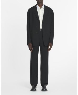  Loose-Fitting Wool Jacket