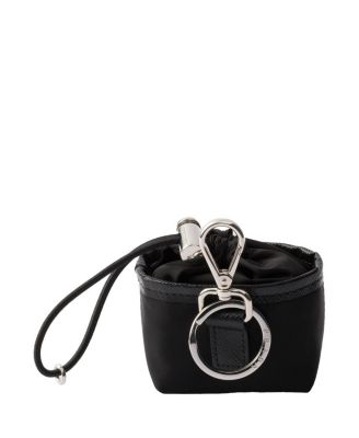  Re-Nylon Mini Pouch Keychain Charm