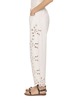 Cavina High Rise Jeans in White