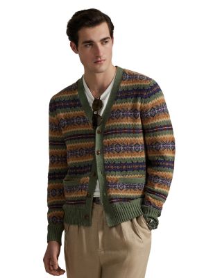 Polo Ralph Lauren - Fair Isle Cotton Blend Cardigan
