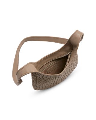 Intrecciato Leather Crossbody Bag