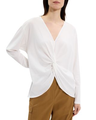 Relaxed Twist Front Top