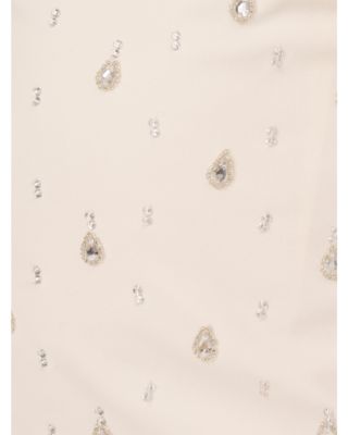 Beaded Sleeveless Sheath Dress