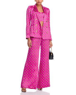 L'AGENCE - Colin Double Breasted Blazer, Sonya Bralette Top & Pilar Pants