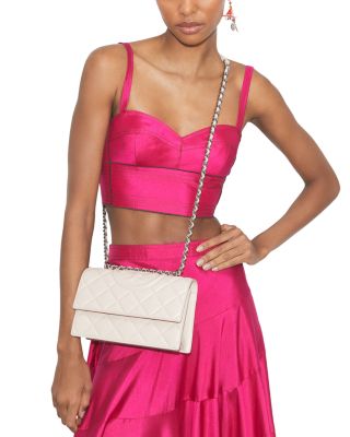 Small Fleming Leather Shoulder Bag