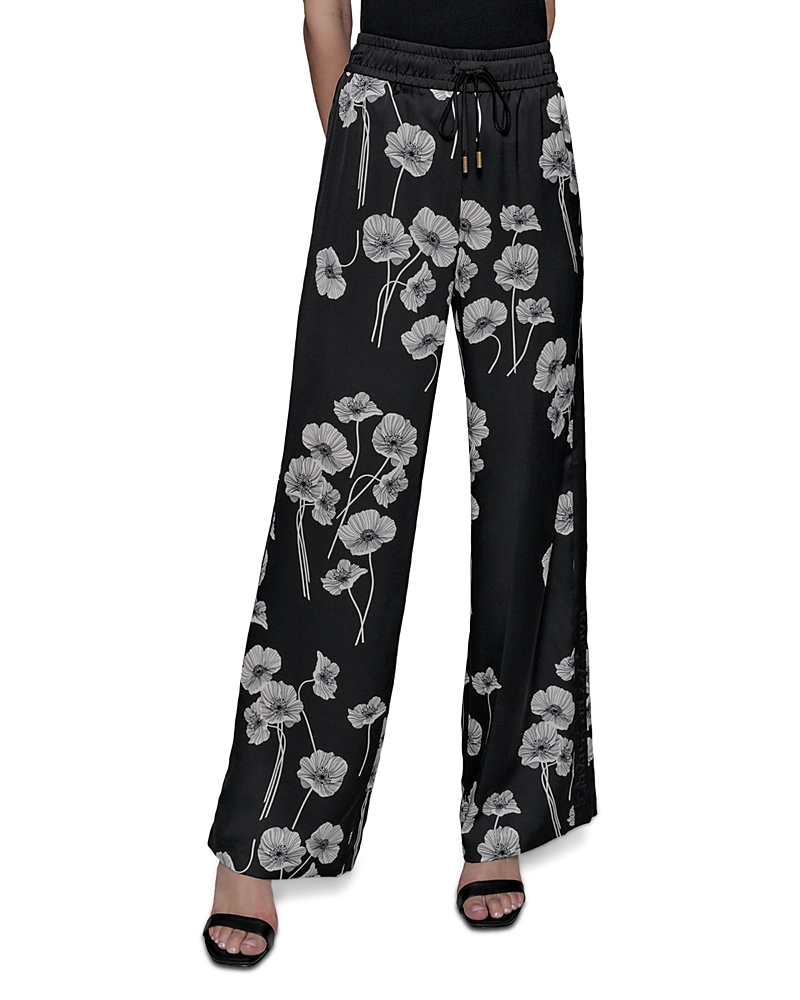 Karl Lagerfeld Paris Floral Print Pants