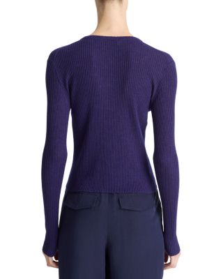 Ribbed Long Sleeve Henley