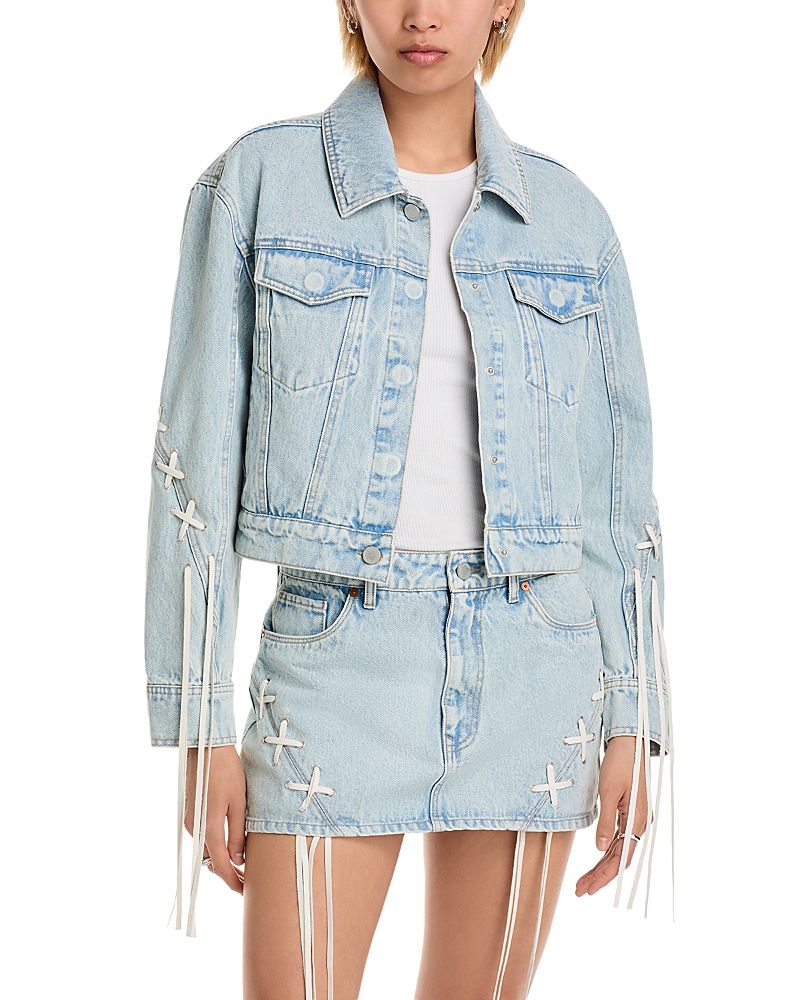 Blanknyc Tie Breaker Denim Jacket