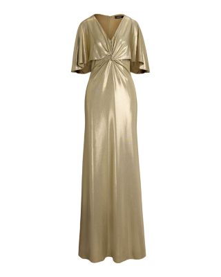 green emerald velvet dress Gold Sequin Long Sleeve Wrap Maternity Maxi Dress – PinkBlush