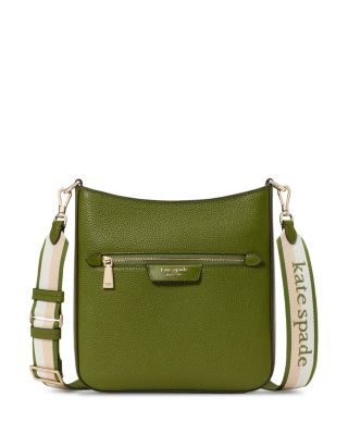 kate spade new york - Hudson Pebbled Leather Messenger Crossbody