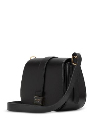 Nouveau Textured Leather Medium Saddle Bag