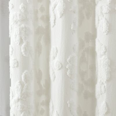 Chenille Laurel Shower Curtain