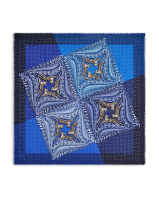 FERRAGAMO - Madras Silk Scarf