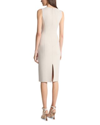 Round Neck Sleeveless Sheath Dress