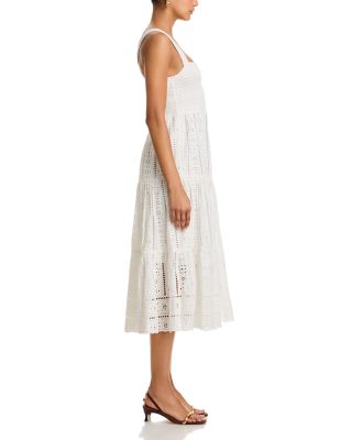 Taormina Eyelet Midi Dress