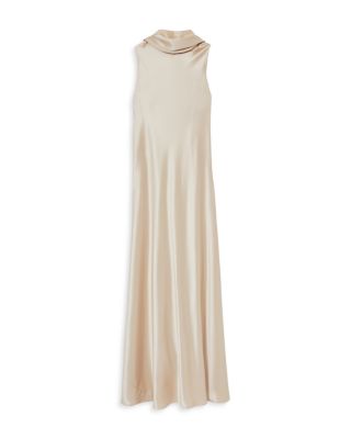 REISS Fae Cape Back Maxi Dress | Bloomingdale's