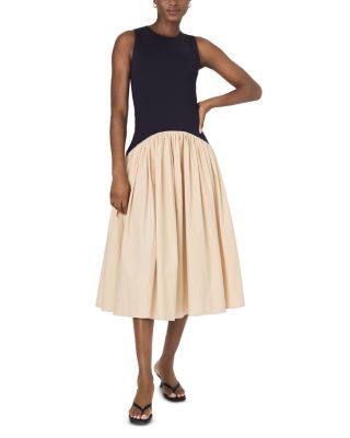 FRENCH CONNECTION Kayle Jia Mix Midi Dress | Bloomingdale's Women