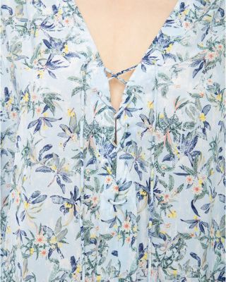 Tamela Silk Floral Blouse
