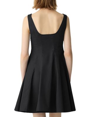 Sleeveless Poplin Mini Dress
