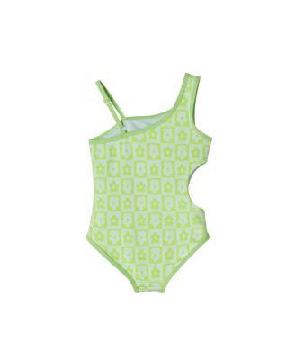 Girls' Floral One-Piece Swimsuit - Little Kid