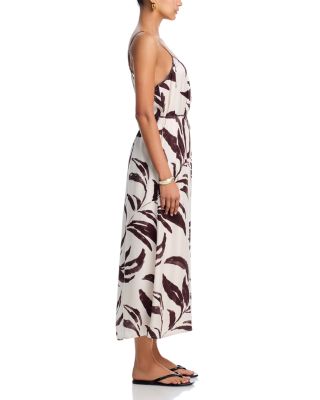 Shirred Cami Maxi Dress