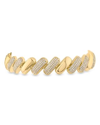 Pav&eacute; Bar Flex Bracelet 