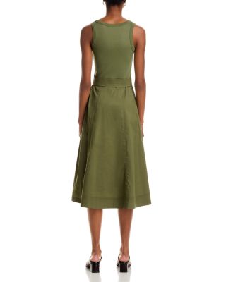 Ennis Mixed Media Dress