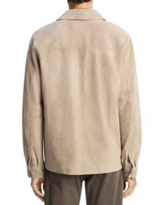 Suede Shirt Jacket