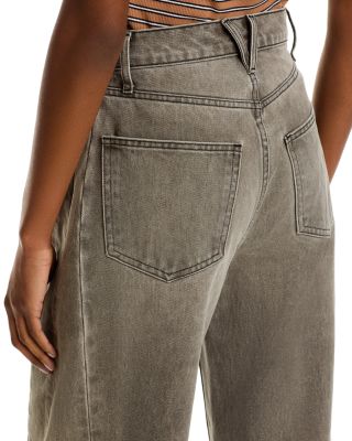 Ryder High Rise Barrel Jeans in Volcanic Dust