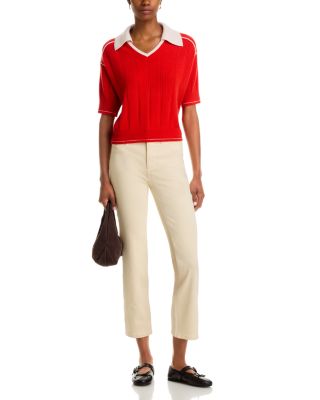 Mara Mid Rise Ankle Instasculpt™ Jeans in Ecru