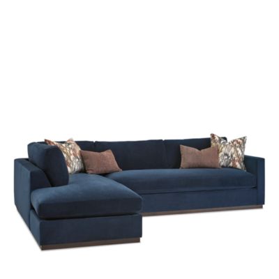 Savoy 2-Piece Fabric Sectional