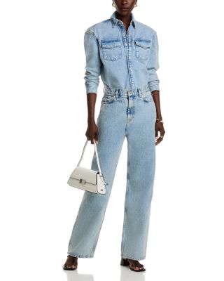 Low Rise Jeans in Blue