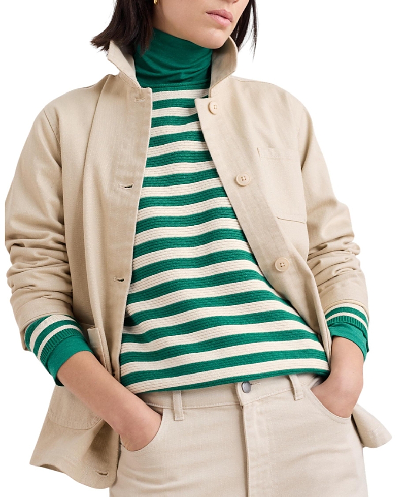 Seasalt Cornwall Reading Rocks Denim Jacket