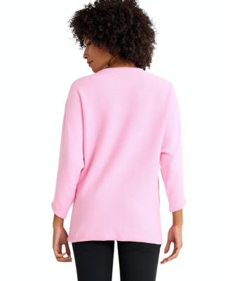 Let Loose Crossover Long Sleeve Maternity Nursing Knit Sweater