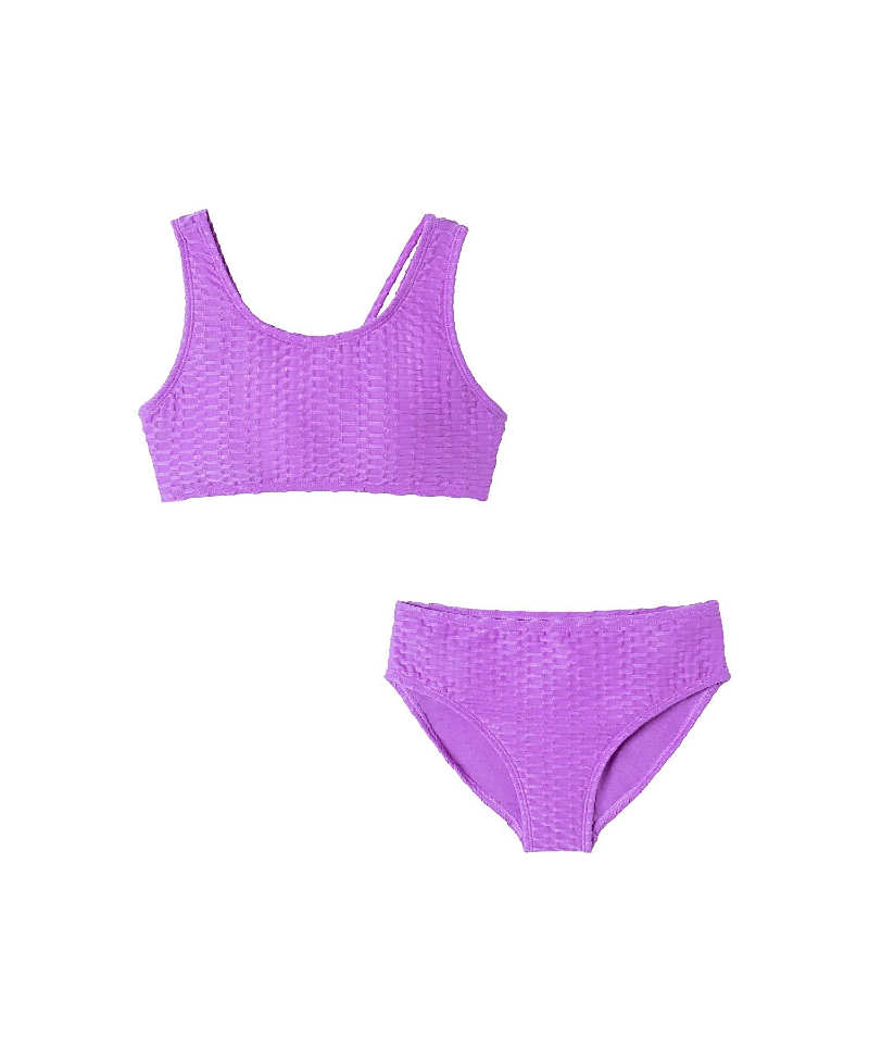 ANDY & EVAN GIRLS' TWO PIECE SWIM SUIT - BIG KID