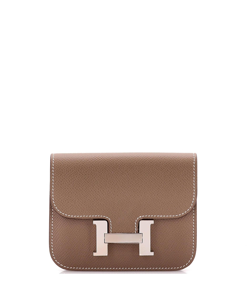 Pre-owned Pre-owned Hermes Hermes Constance Slim Wallet Epsom
