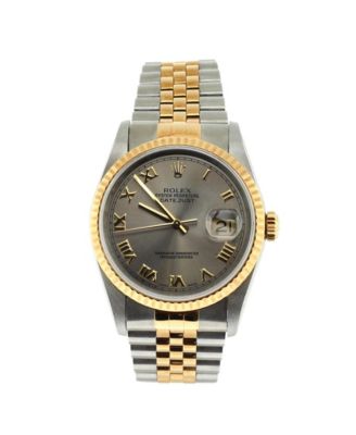Pre-Owned Rolex - Oyster Perpetual Datejust Automatic Watch in Stainless Steel and Gold 36mm