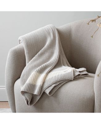 Pale Whisper Throw Blanket