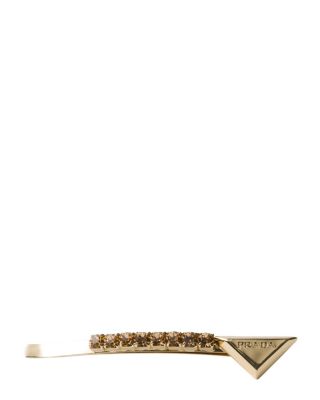 Embellished Brass Hair Clip