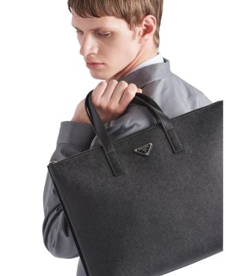 Saffiano Leather Tote