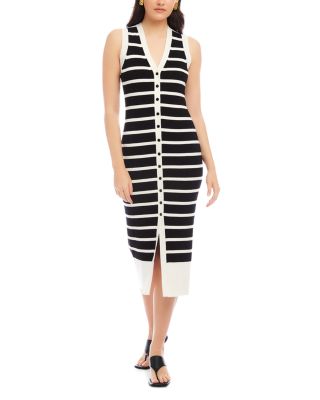 Fifteen Twenty - Jenna V Neck Sweater Dress