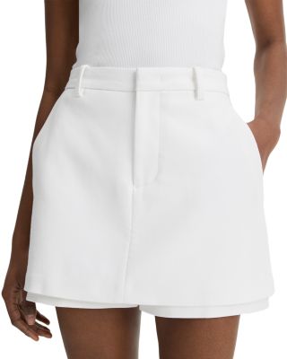 Mid Rise Tailored Skort