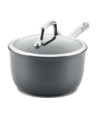 Anolon - Accolade Forged Hard-Anodized Precision Forge 2.5 Quart Saucepan, Moonstone