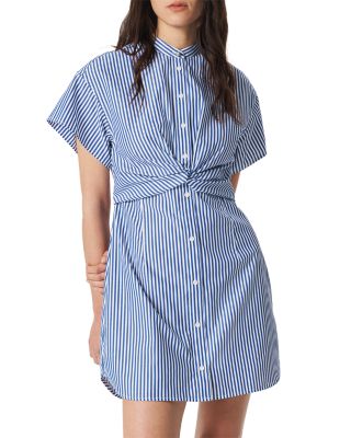 Gretchen Stripe Poplin Dress
