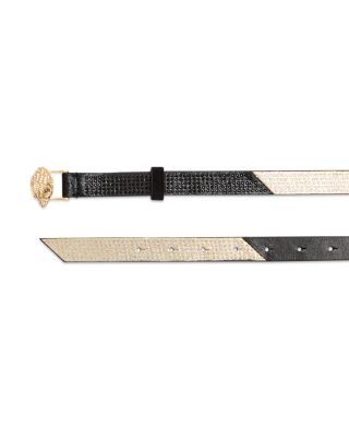 Women&#39;s Embellished Leather Belt