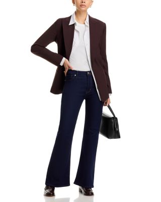 The Icon High Rise Flare Jeans in Rinse